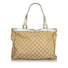 Gucci GG Canvas Abbey D-Ring Tote Bag