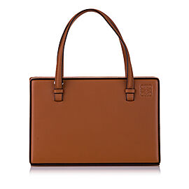 Loewe Leather Satchel