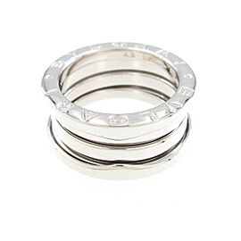 Bvlgari B.zero1 3 Band 18k White Gold Ring LXGKM-224