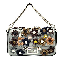 Fendi Flowerland Leather Handbag