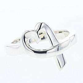 TIFFANY & Co Silver925 Loving heart Ring TBRK-519