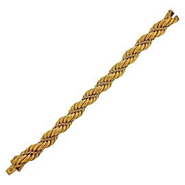 Tiffany & Co. 1960s Gold Twist Bracelet