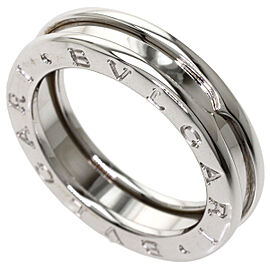 BVLGARI 18K white Gold B.zero1 Ring US 4.75 QJLXG-1492