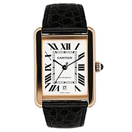 Cartier Tank Solo XL Automatic Leather Watch