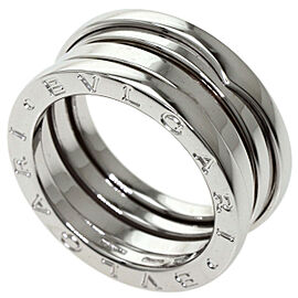 BVLGARI 18K White Gold B.zero1 Ring US 6 QJLXG-1397