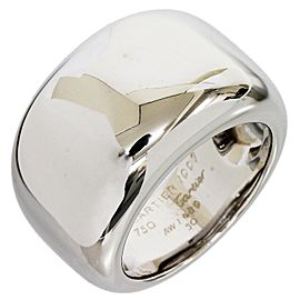 Cartier 18K White Gold Nouvelle Vague Ring Size 5.25