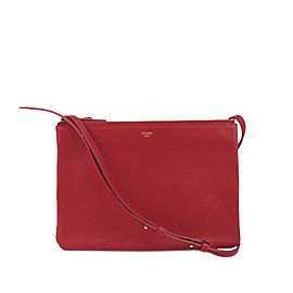 Large Trio Leather Crossbody Bag