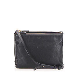 Trio Leather Crossbody Bag