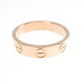 Cartier Mini Love 18k Pink Gold Ring