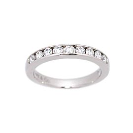 TIFFANY Co. 650 Platinum Diamond Half