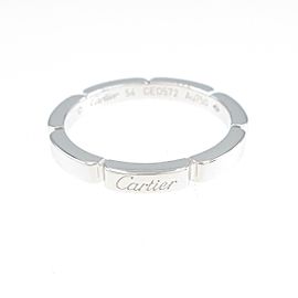 Cartier 18K white Gold Maillon Panthere Ring LXGYMK-607