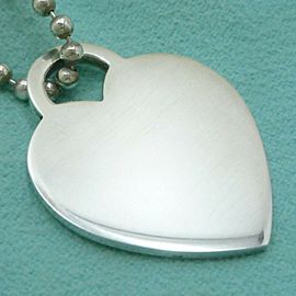 TIFFANY & Co. Sterling Silver Return To tiffany Necklace