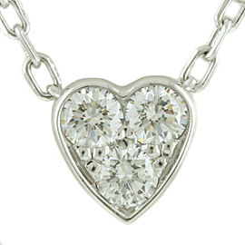 CARTIER :18K white Gold Necklace LXKG-354