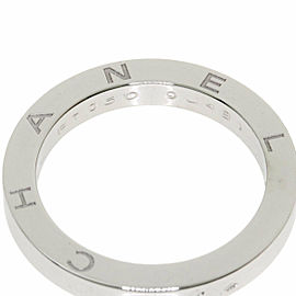 CHANEL 950 Platinum Signature Ring DLXGQJ-1036