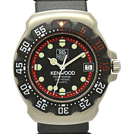 Tag Heuer Formula1 Kenwood Stainless Steel & Rubber Mens Watch