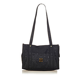 MCM Visetos Nylon Shoulder Bag