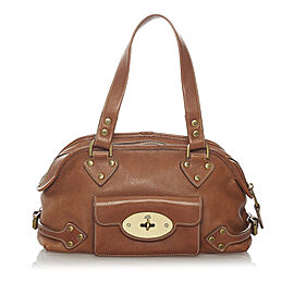 Mulberry Leather Shoulder Bag