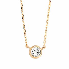 18k Pink gold Diamond Necklace