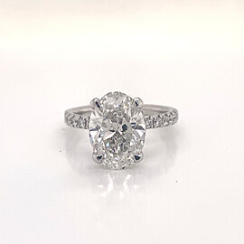 4 Carat Lab Grown Diamond Engagement Ring IGI Certified