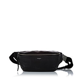 Saint Laurent Leather Belt Bag