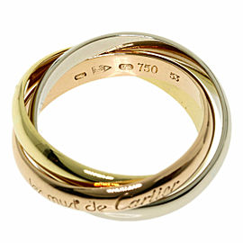 CARTIER 18K Yellow Gold Trinity Ring LXGQJ-931