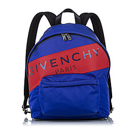 Givenchy Logo Stripe Nylon Backpack