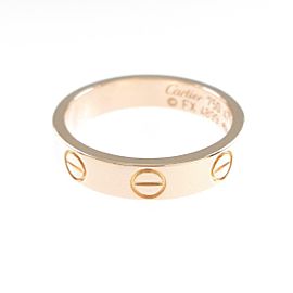 Cartier 18K Pink Gold Mini Love Ring LXGYMK-565