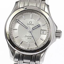 OMEGA Seamaster120 Stainless Steel/SS Quartz Watch Skyclr-1286