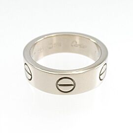 Cartier Love 18k White Gold Ring