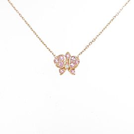 Cartier 18k Pink Gold Caresse D'orchidees Necklace LXGYMK-126