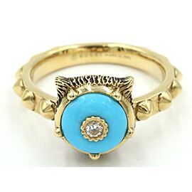 Gucci Le Marché des Merveilles Turquoise Ladies Ring