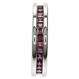 BVLGARI 18k White Gold B-zero1 Garnet Ring LXGQJ-1062