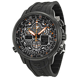 Citizen Eco-Drive Chronograph Navihawk A-T Eco-Drive Perpetual Chrono Strap Watch