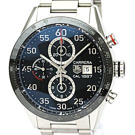 TAG HEUER Carrera Calibre 1887 Chronograph Steel Watch CAR2A10 LXGoodsLE-211