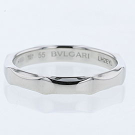 BVLGARI 950 Platinum Infinito Wedding Ring LXGBKT-948