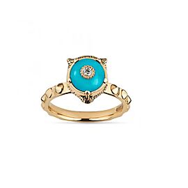 Gucci Le Marché des Merveilles Turquoise Ladies Ring