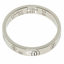 CARTIER 950 Platinum Ring LXGQJ-1243