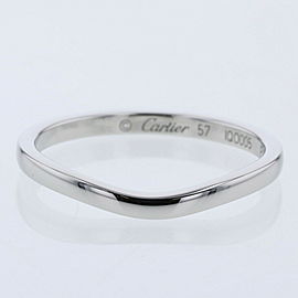 CARTIER 950 Platinum Ballerina curve Ring LXGBKT-662