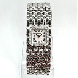 CARTIER Panthere RUBAN Quartz Steel DIAMOND Watch