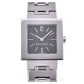 BVLGARI Quadlard Stainless Steel/Stainless Steel Quartz Watch LXGH-135