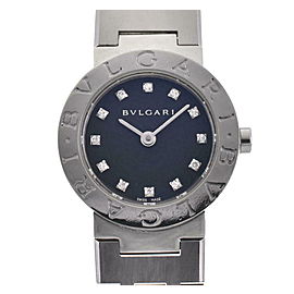 BVLGARI Bulgari Bulgari BB23SS SS 12P diamond Quartz Watch LXGJHW-411