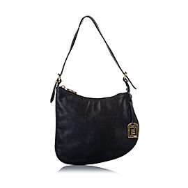 Fendi Oyster Leather Shoulder Bag