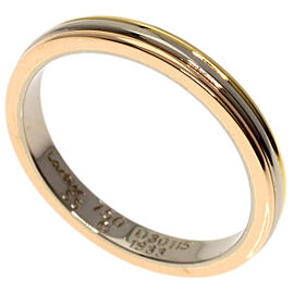 CARTIER Tri-Color Gold US 7.5 Ring QJLXG-2494