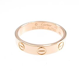 Cartier 18K Pink Gold Mini Love Ring LXGYMK-247