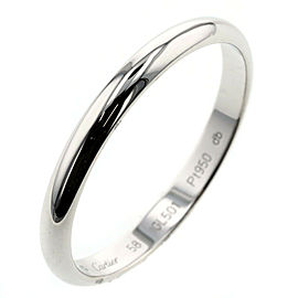 CARTIER 950 Platinum 1895 Wedding Ring LXGBKT-150