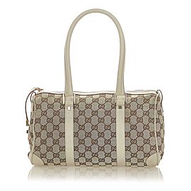 Gucci GG Canvas Boston Bag