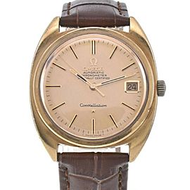 OMEGA Constellation Date 168.017SP Gold cap Automatic Watch LXGJHW-222