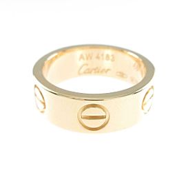 Cartier 18K Yellow Gold Love Ring LXGYMK-550