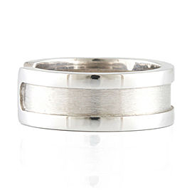 CARTIER : 18K white Gold Ring US 3.75 ,EU46 LXKG-397