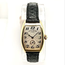 FRANCK MULLER CURVEX 18K Yellow Gold Ladies Watch